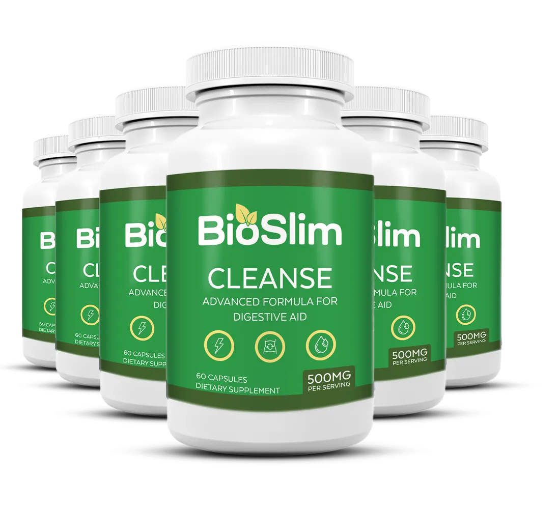 6 Bottles BioSlim Cleanse